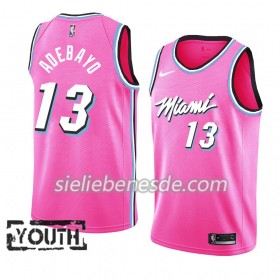 Kinder NBA Miami Heat Trikot Bam Adebayo 13 2018-19 Nike Pink Swingman